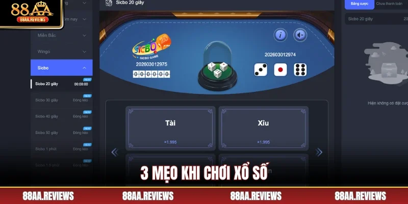 3 mẹo khi chơi xổ số