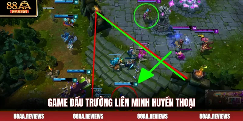 Game Liên Minh Huyền Thoại đấu trường cực cuốn